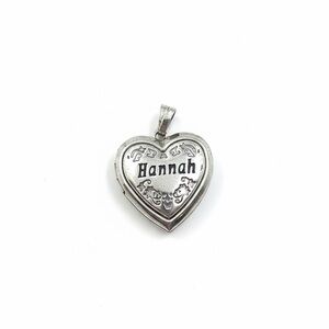 Silver Heart Locket Pendant